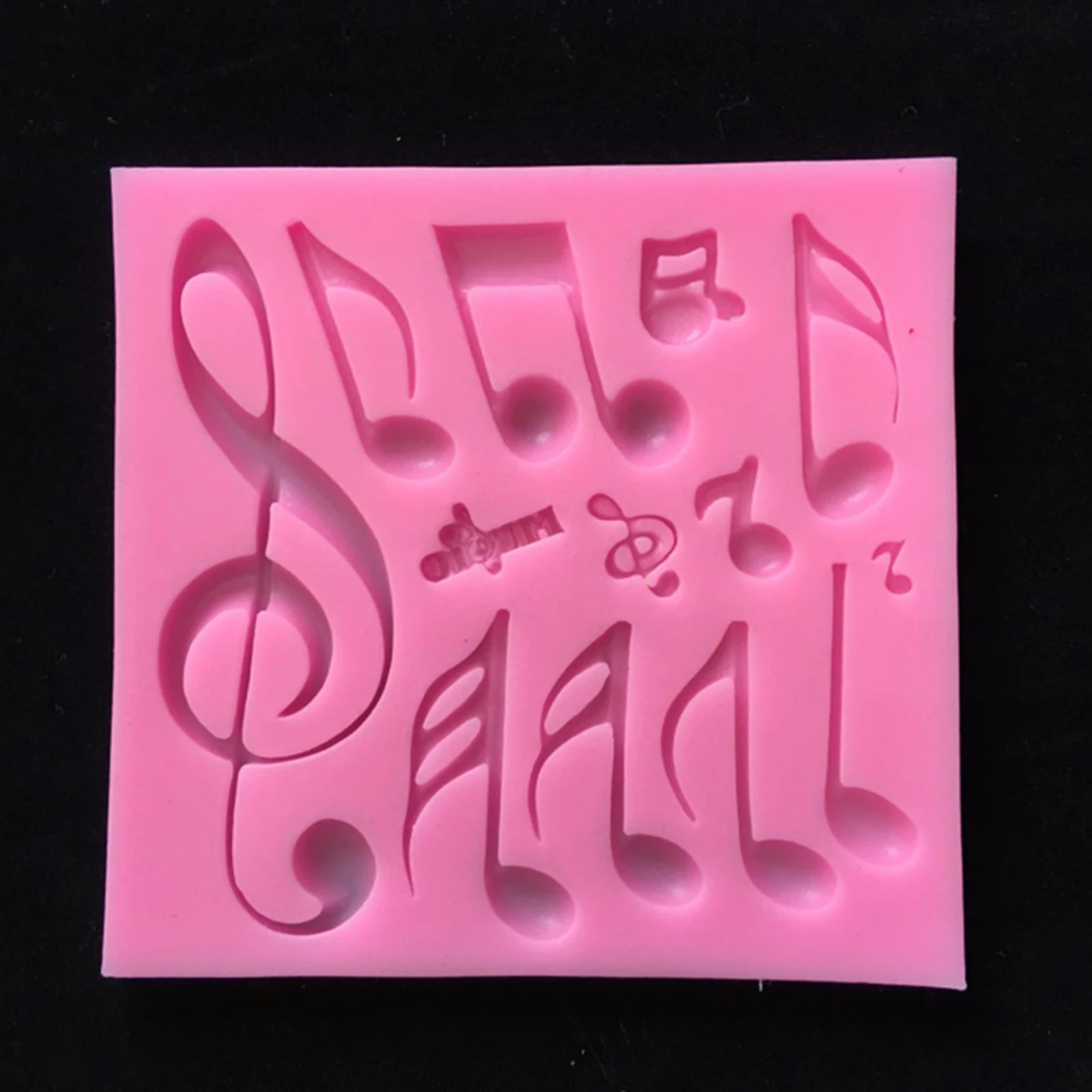 

Chocolate Mold Fondant Mold DIY Chocolate Cake Mold Decorating Tool Silicone Cake Mold Non-toxic Handmade Musical Note Stencil