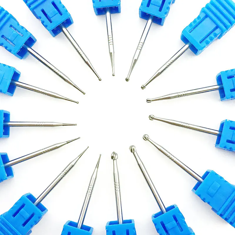 1 шт. HP вольфрамовый Карбид круглые вращающиеся буры стоматологические карбидные