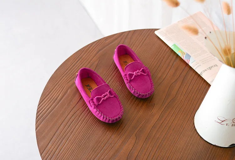 Size 21-35 Baby Toddler Shoes Spring Summer Children Soft PU Leather Casual Shoes Boys Loafers Girls Moccasins Shoes