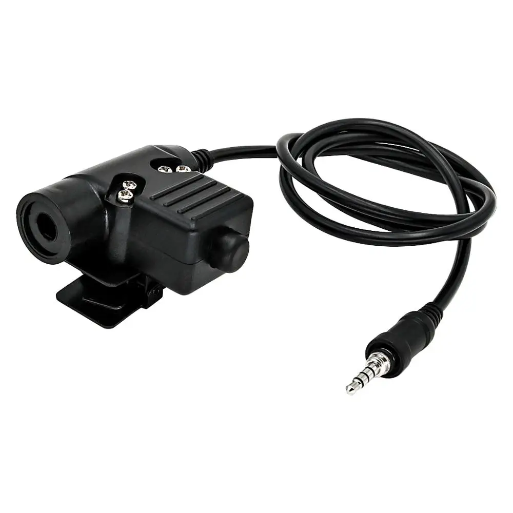 Yaesu Vertex U94 Ptt тактический гарнитура Подключите адаптер для VX 6R 7R VX6R VX7R FT 270 127 170 иди и