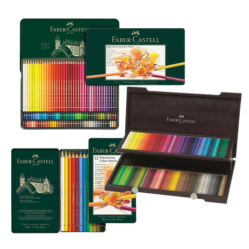 Карандаш Faber Castell 1100 профессиональный полихромовый масляные цветные карандаши