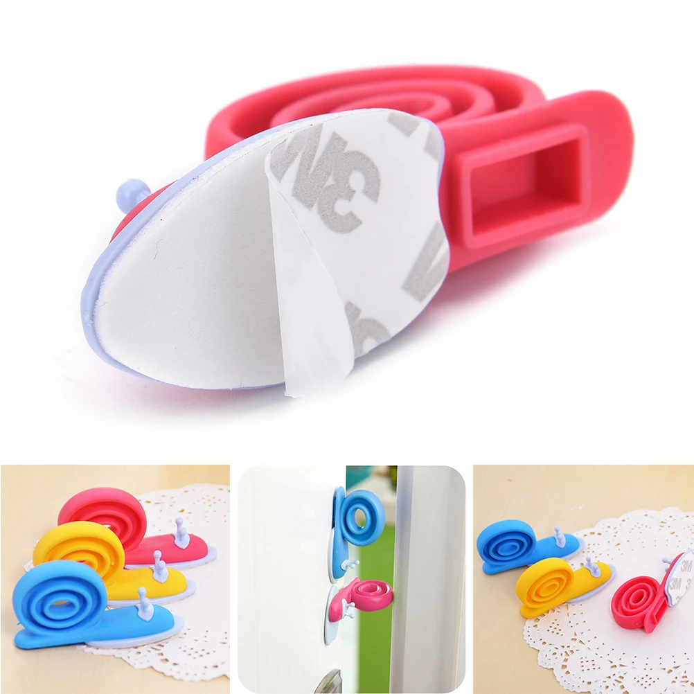 

1pcs Children Kid Safe Snail Shape Door Stops Kawaii EVA Plastic Baby Safety Door Stopper Protector Baby Care Random Color