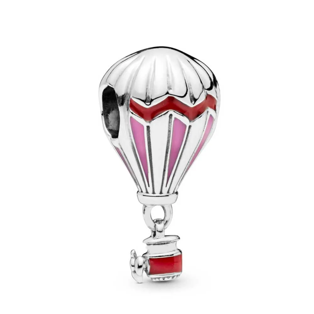 

100% реальный фотоэлемент Серебряный воздушный шар фотоэлемент очарование s подходит для оригинального браслета Diy ювелирные изделия