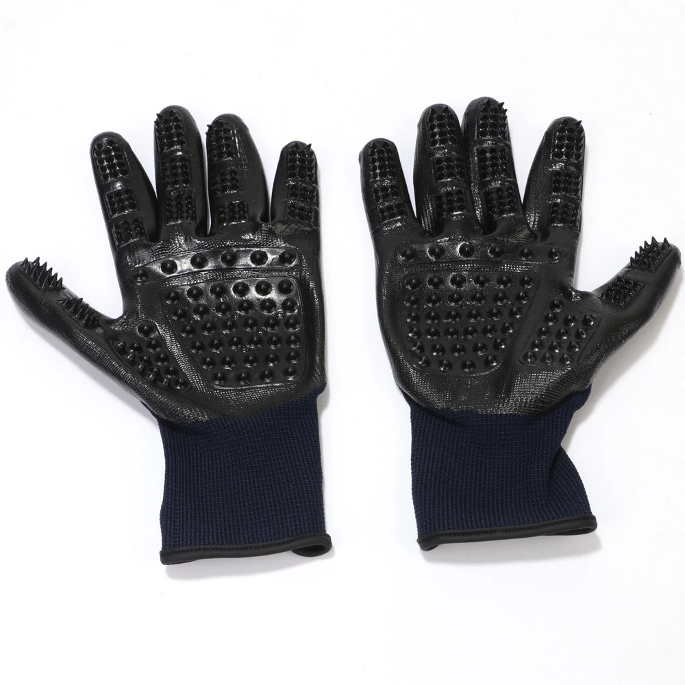 

Перчатки для питомцев, Массажная щетка для купания, перчатки для ухода за питомцами, перчатки для груминга кошек и собак, расческа для чистк...