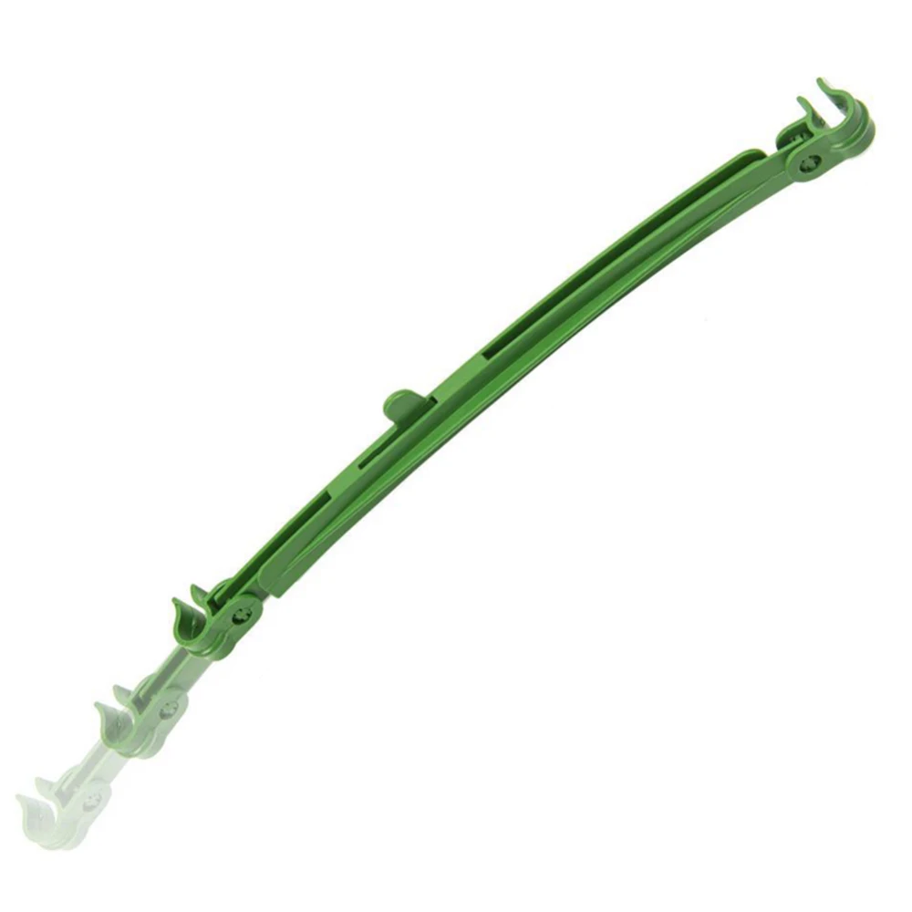 

25.4cm Stake Arms For Plant Tomato Cage Stake Arms Lightweight Adjustable Trellis For Climbing Plants Green 12PCS