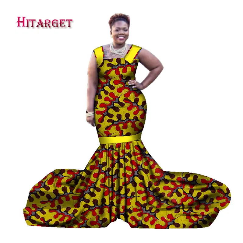 2020 Autumn african dresses for women Long Maxi Dress African Traditional Print Clothing Dashiki Sleeveless customized WY1518