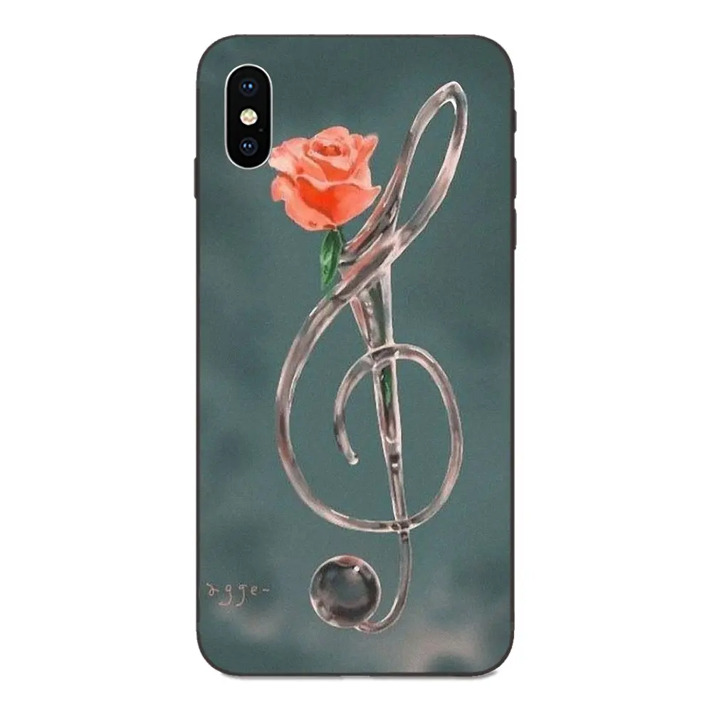 Клавиши Скрипичный ключ музыкальные ноты для Huawei Mate 9 10 20 P8 P9 P10 P20 P30 Lite Mini Play Pro P smart