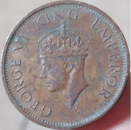 25 4 мм 1940 Индия 100% настоящая монета оригинальная коллекция|Значки| |