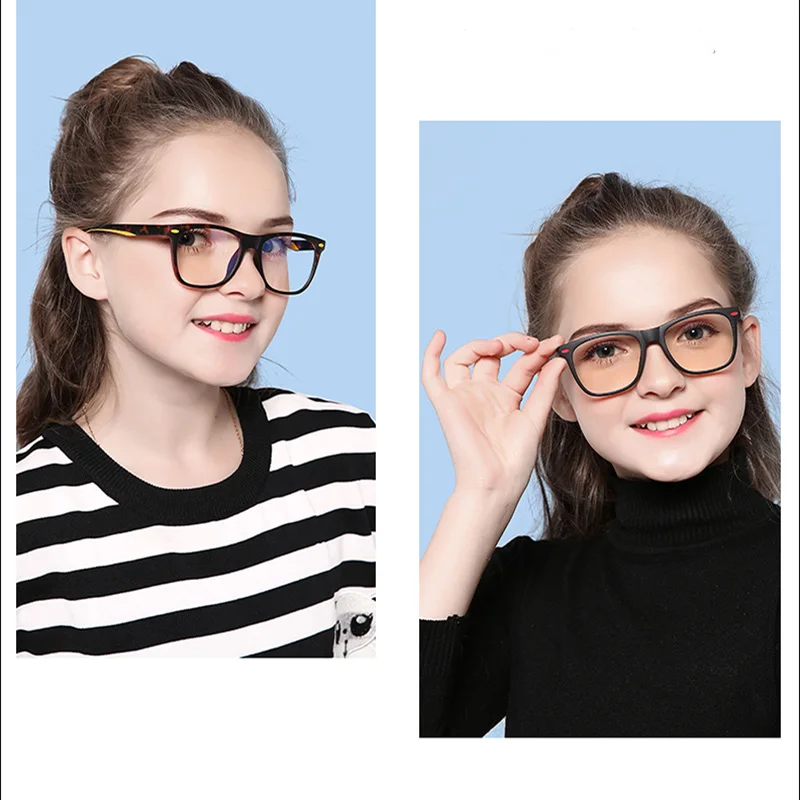 Мальчик девочка чтение анти синий светильник Блокировка фильтр очки дети