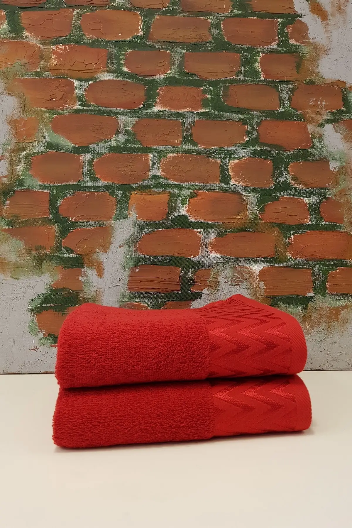 

Банное полотенце Pure Soft Vera 2, набор красных полотенец