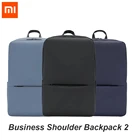 Мужскойженский деловой рюкзак Xiaomi, Классический вместительный рюкзак для ноутбука, для путешествий и школы