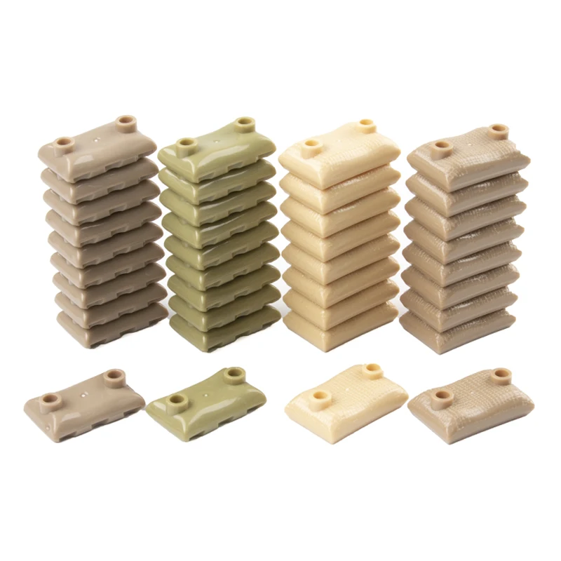 Городские аксессуары строительные блоки MOC WW2 армейские оружие совместимые с