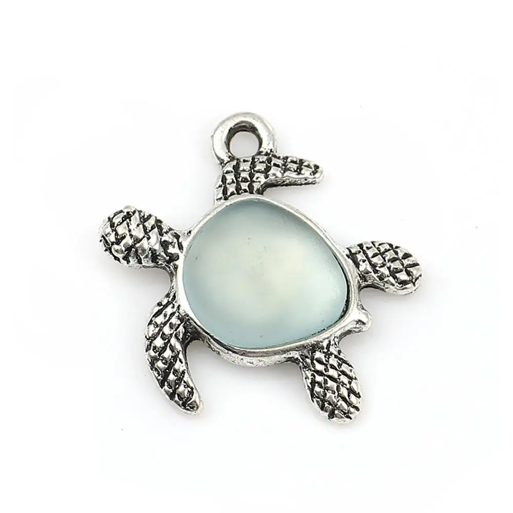 DoreenBeads модный сплав на основе цинка и смола океанская подвеска морская черепаха