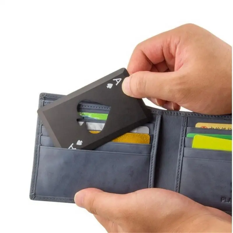 Новинка высококачественные металлические водонепроницаемые черные игральные