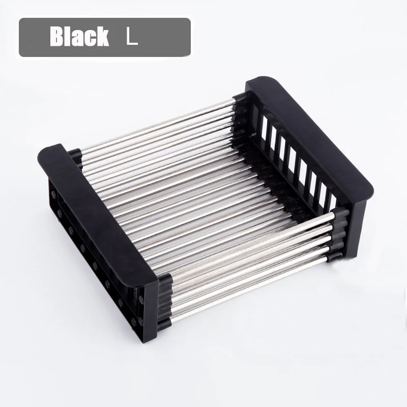 kitchen retractable drainer rack dish drying rack drainer over sink organizer rack tray drainer household bathroom gadgets tool free global shipping