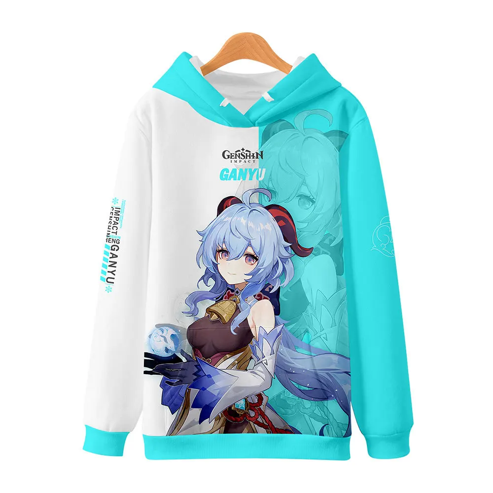 

Fashion Design Men's Genshin Impact Hoodies Boy Kids Sweatshirt Autumn Winter Tracksuits Women Hooded Creative Boy Clothes
