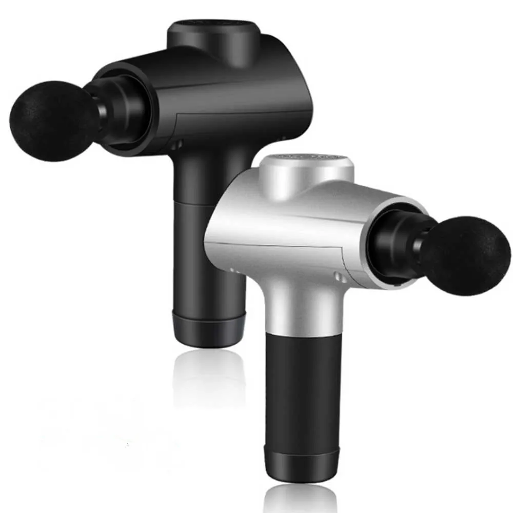 Массажный пистолет для расслабления мышц тела электрический массажер вибрация