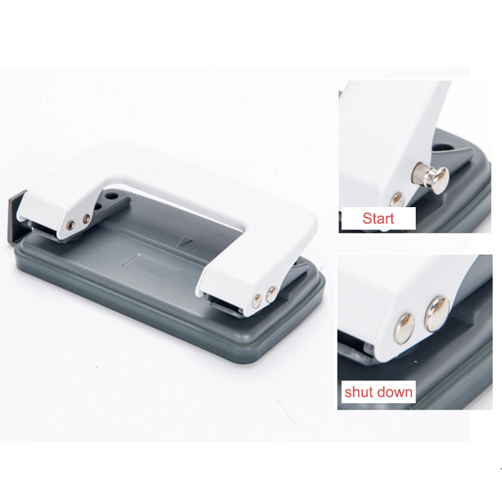 Металлический Дырокол для школы и офиса ручной скрапбукинга с одним отверстием 10