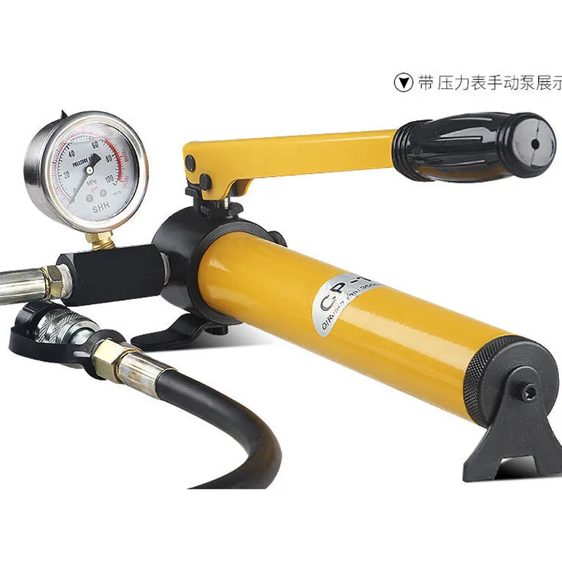 Миниатюрный ручной гидравлический насос компактный высокого давления легкий и