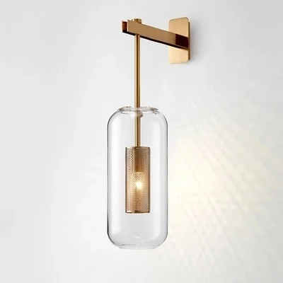 

nordic led stone penteadeira wandlamp bedroom light lustre dinging room lamp