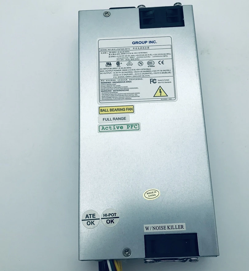 Новый оригинальный блок питания для FSP 1U -5V 300W импульсный источник | Компьютеры и