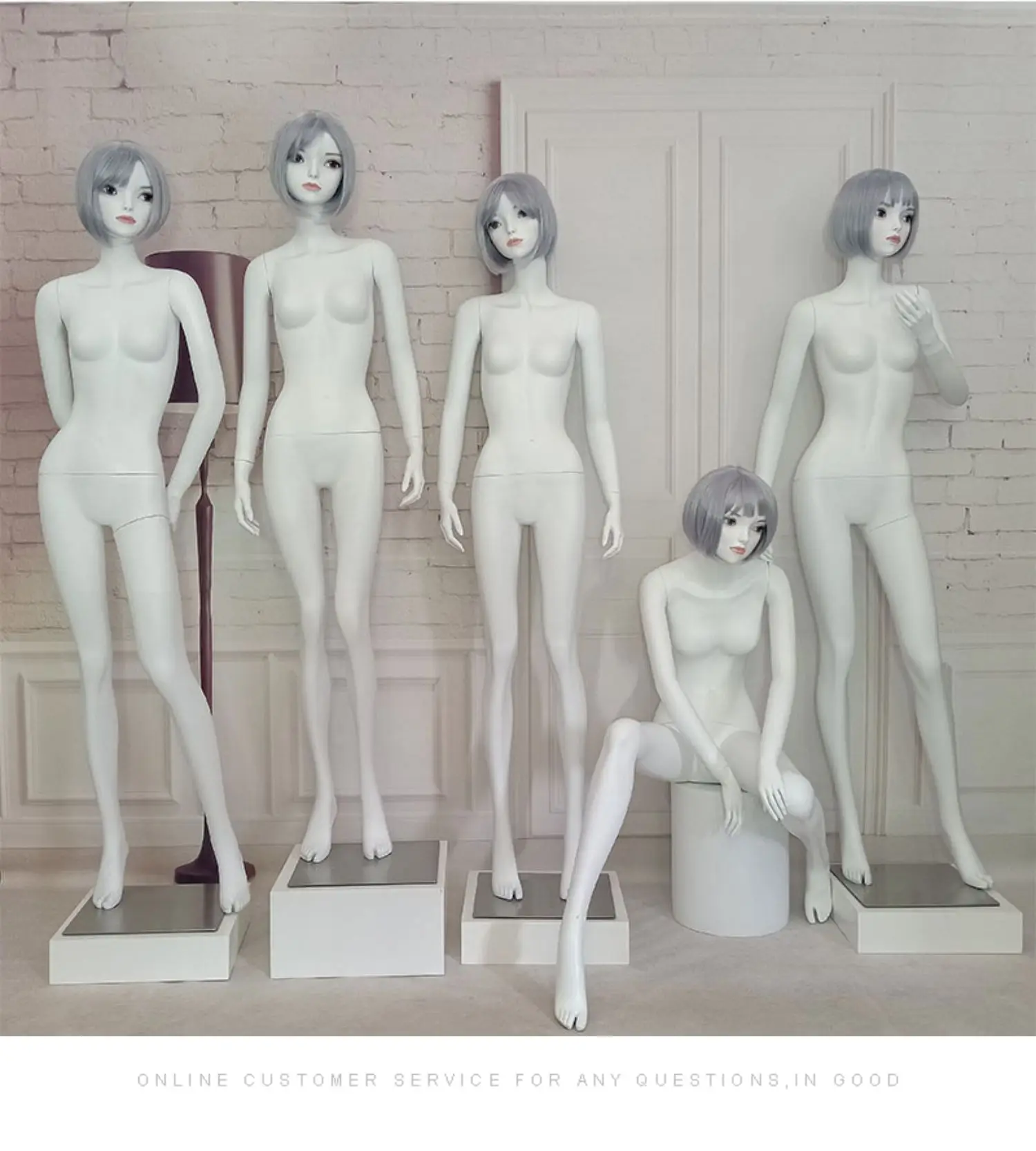 

Clothing Store Doll Whole Body Model Window Slim Mannequin Customized Factory Direct Sell