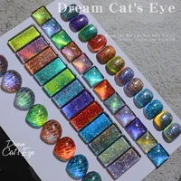 1 pcs shiny 8ml uvled cat eye gel polish for nail art fashion nails accessories for manicure design