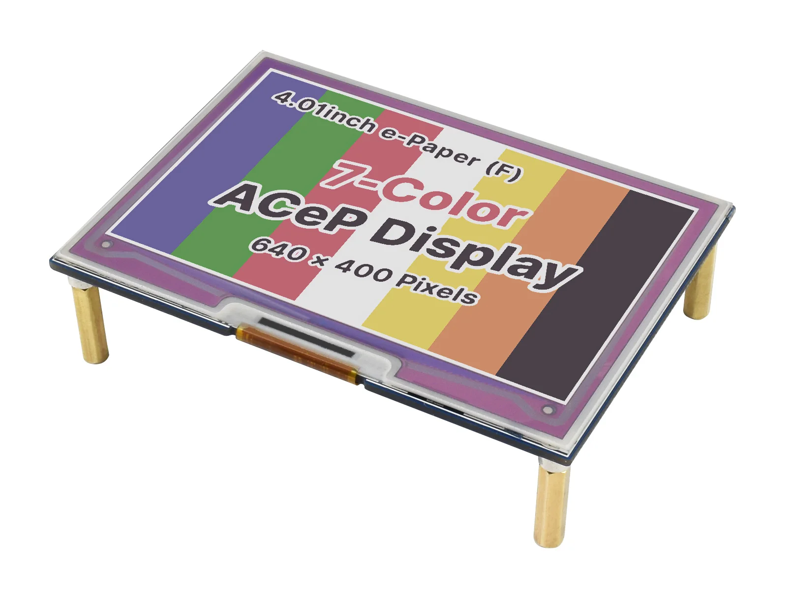 Цветная электронная бумага Waveshare 4 01 дюйма E-Ink для Raspberry Pi 640 × 400 пикселей ACeP 7