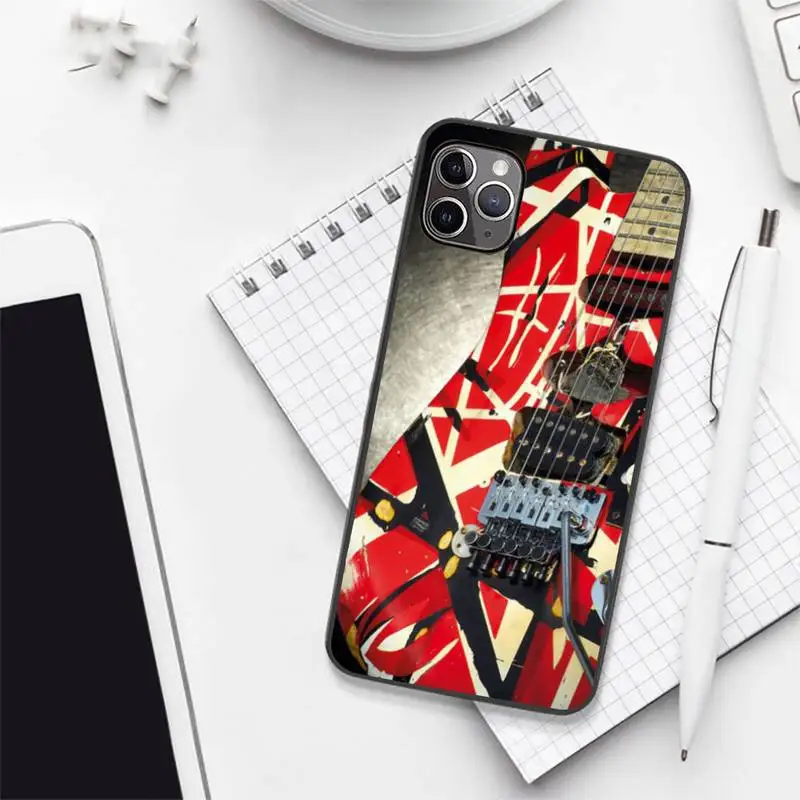 

Van Halen Graphic Guitar Amazing landscape Phone Case for iPhone 7 8 11 12 Pro X XS XR Samsung A S 6 7 9plus 10plus 21s 71