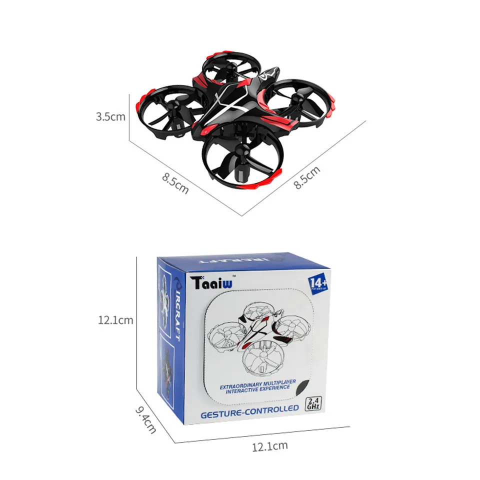 JJRC H56 TaiChi мини Радиоуправляемый квадрокоптер инфракрасный зондирующий пульт дистанционного управления Дрон RTF удержание высоты обновление VS H36 H52 игрушки