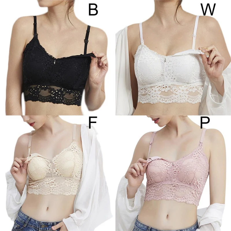 

2019 Maternity nursing bra breastfeeding bra pregnant women underwear maternity lace bra sexy clothings