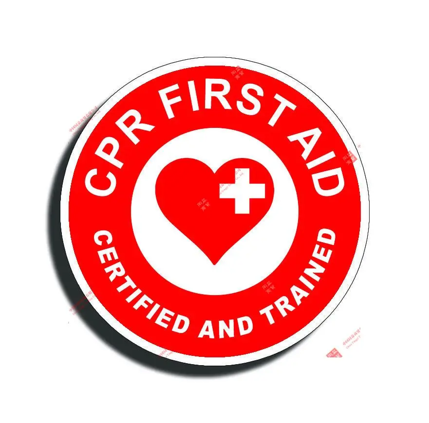 

Personality CPR First Aid Sticker 1st Rescue Safety Decal Emergency Station Helmet OSHA 911 Motorcycle Laptop Waterproofstickers