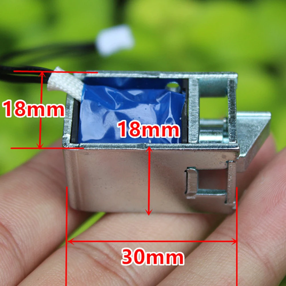DC12V 2.5A небольшой электромагнитный замок для хранения шкафов электронный