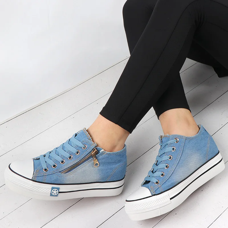 Women's Sneakers Trainers Casual Vulcanize Comfy Canvas Shoes Ladies Female Zapatillas Mujer Tenis Feminino Basket Femme