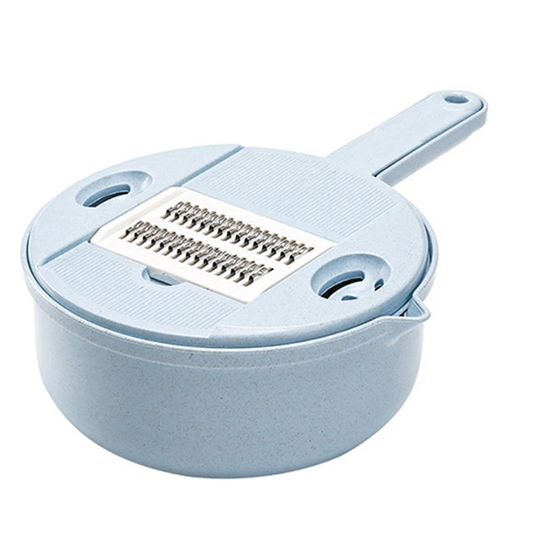 Акция! 4 шт./компл. 6 в 1 многофункциональный измельчитель для овощей ручной