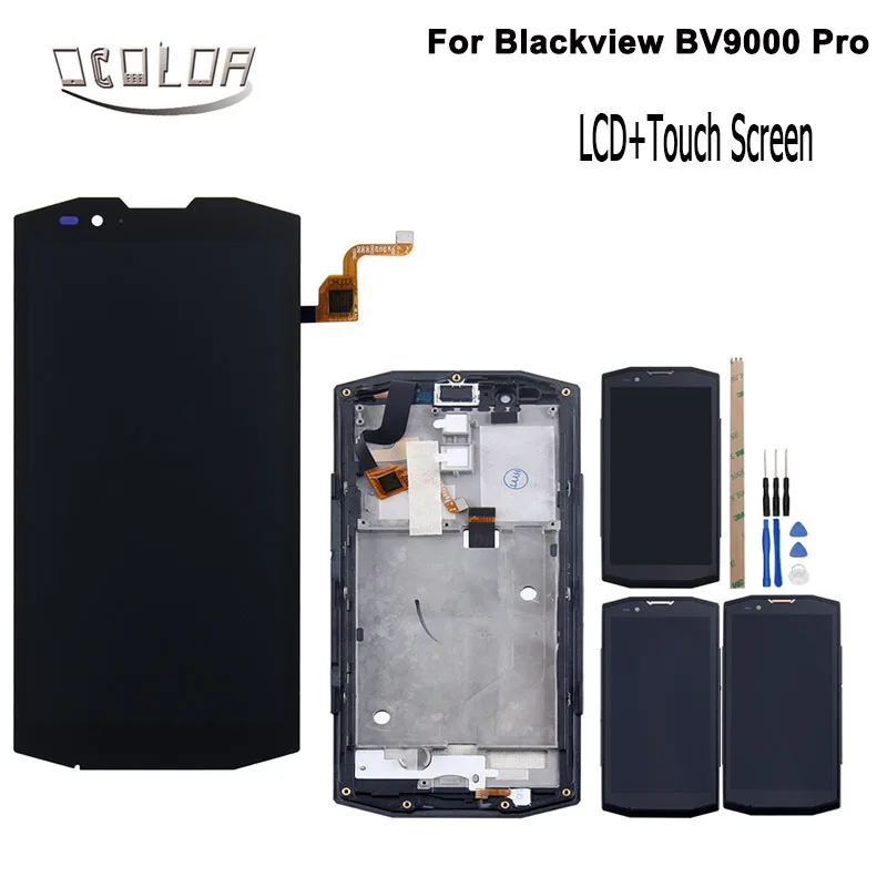 Ocolor для Blackview BV9000 Pro FHD ЖК дисплей и сенсорный экран + рамка Android Версия 8 0