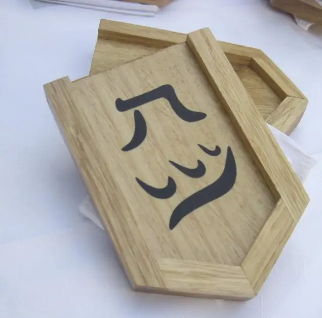 Anime BLEACH death Cosplay official card 1 to 13 adjutant wooden spot | Costume Props