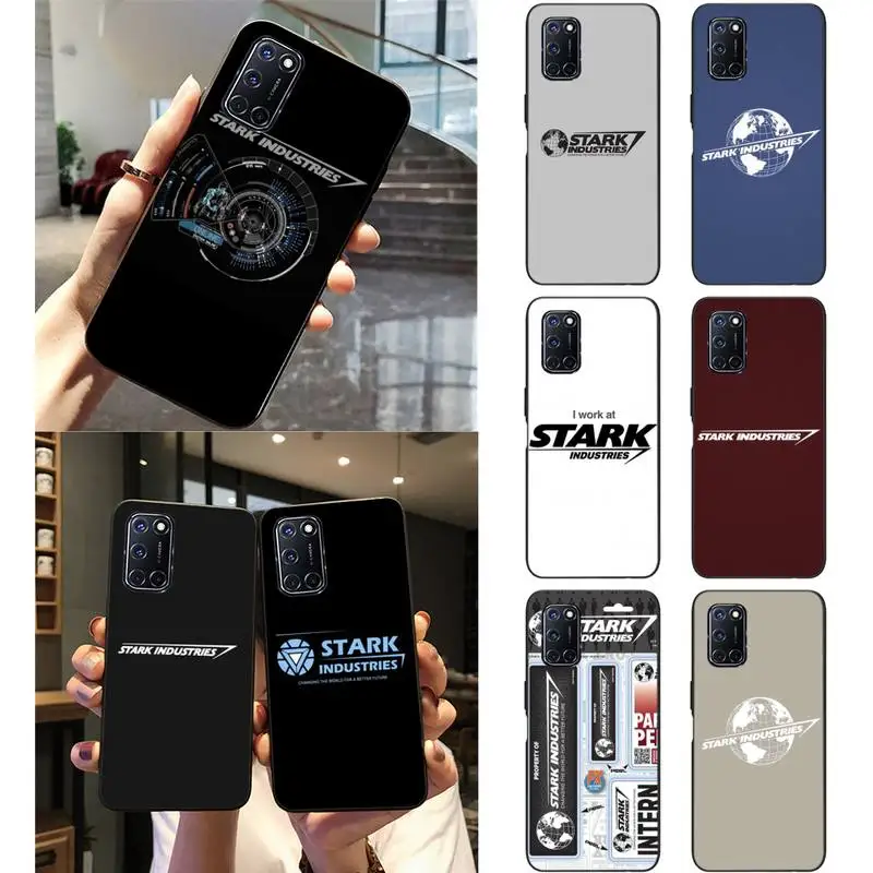 

Zororong Stark Industries Phone Case For Oppo Reno2 3 A77 92020 F11 Realme 2 3 5 6 Pro XT