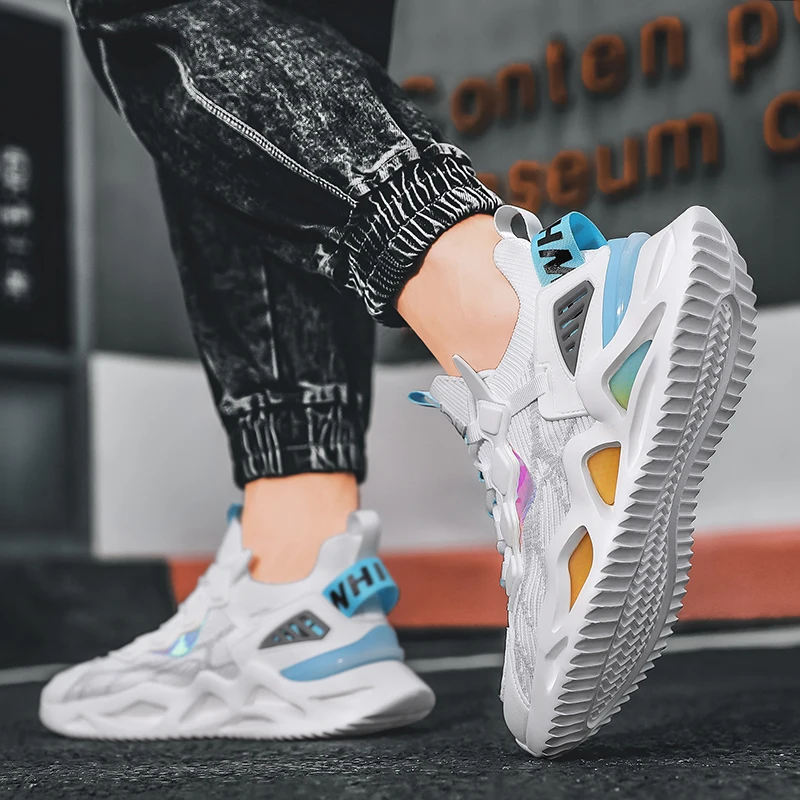 

Кроссовки мужские летние повседневные, спортивная обувь, модные