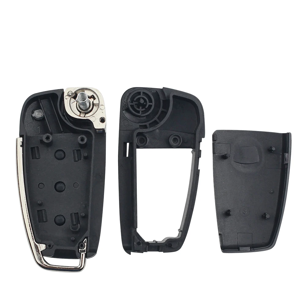 Dandkey дистанционный Сменный Чехол для автомобильного ключа чехол Uncut Blade udi A2 A3 A4 A6