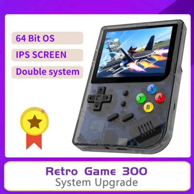 

Консоль игровая портативная с IPS-экраном 3.0, RG300, Linux