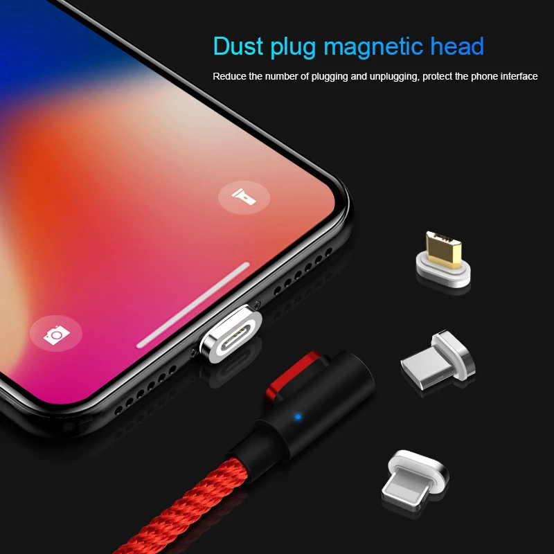 Магнитный Micro USB кабель 8 Pin USB C адаптер быстрой зарядки для iPhone Xiaomi huawei зарядное устройство Магнит Быстрой зарядки usb type C шнур