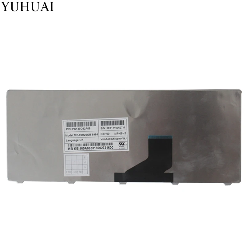 Для acer Aspire One ZE6 ZE7 PAV70 PAV80 NAV50 350 eM350 NAV51 355 eM355 D255E AOD255E NAV70 POVE6 Великобритании Клавиатура ноутбука