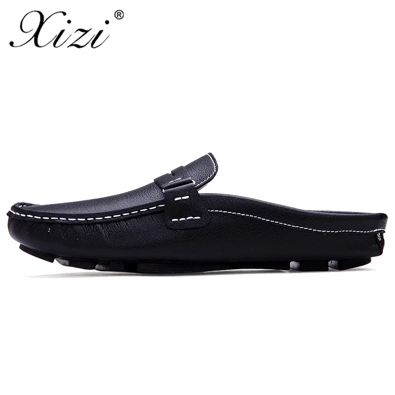 Мужские повседневные сандалии Xizi летние дышащие лоферы из воловьей кожи в