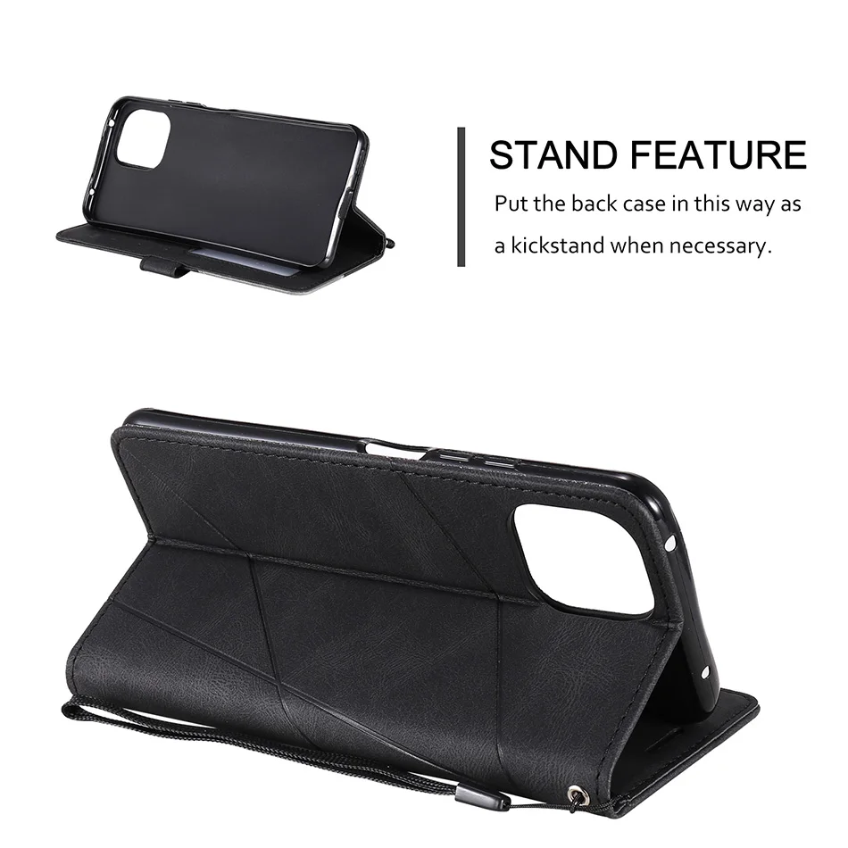 Etui Wallet Flip Stand Case For Redmi 7 7A 8 8A 9 9A 9C 9T 10 Note 7 Pro 8T 9S 10S 11 Pro Xiaomi POCO M3 Pro X3 NFC Cover Fundas