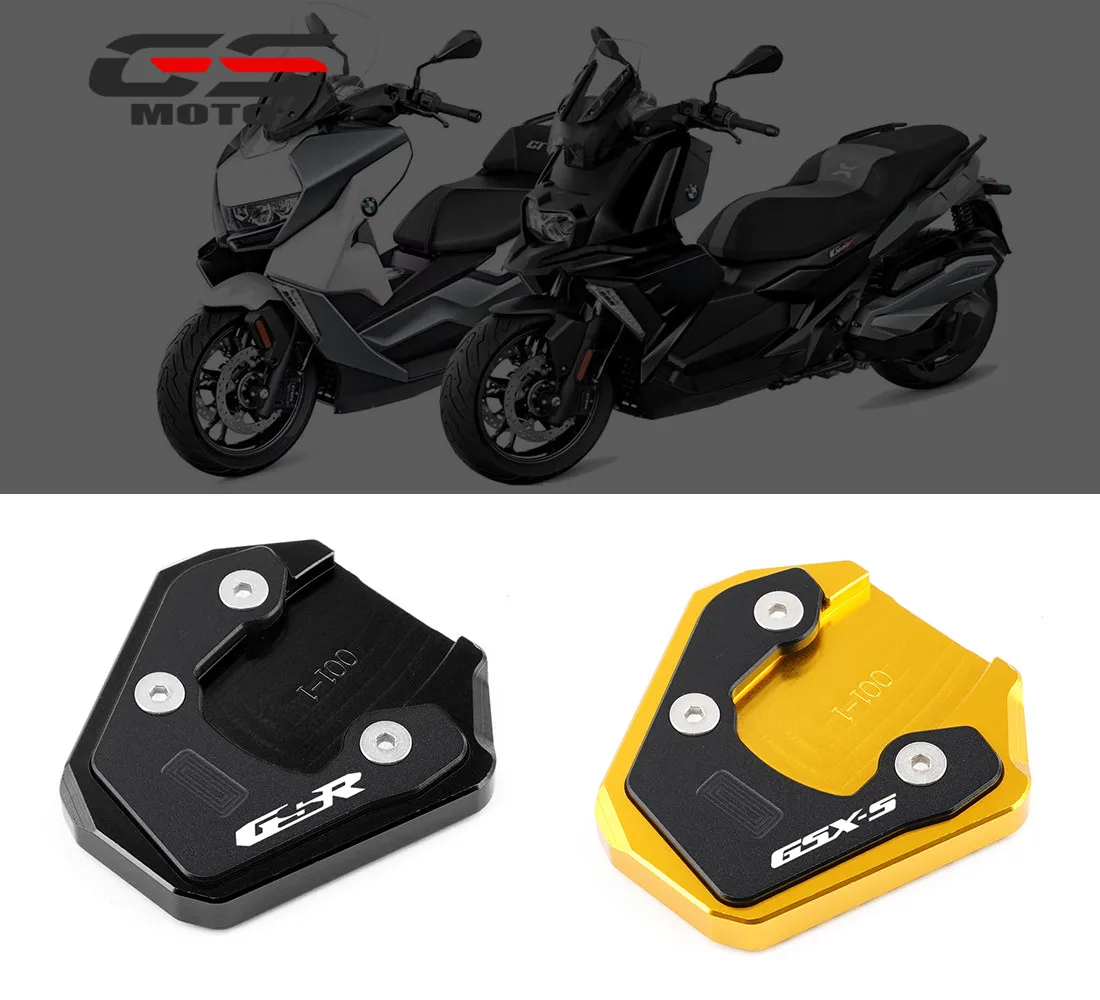 

For SUZUKI GSR750 GSXS750 GSXS1000 GSXS GSX-S 1000 GSR 750 CNC Motorcycle Foot Side Stand Extension Pad Moto Kickstand Enlarger