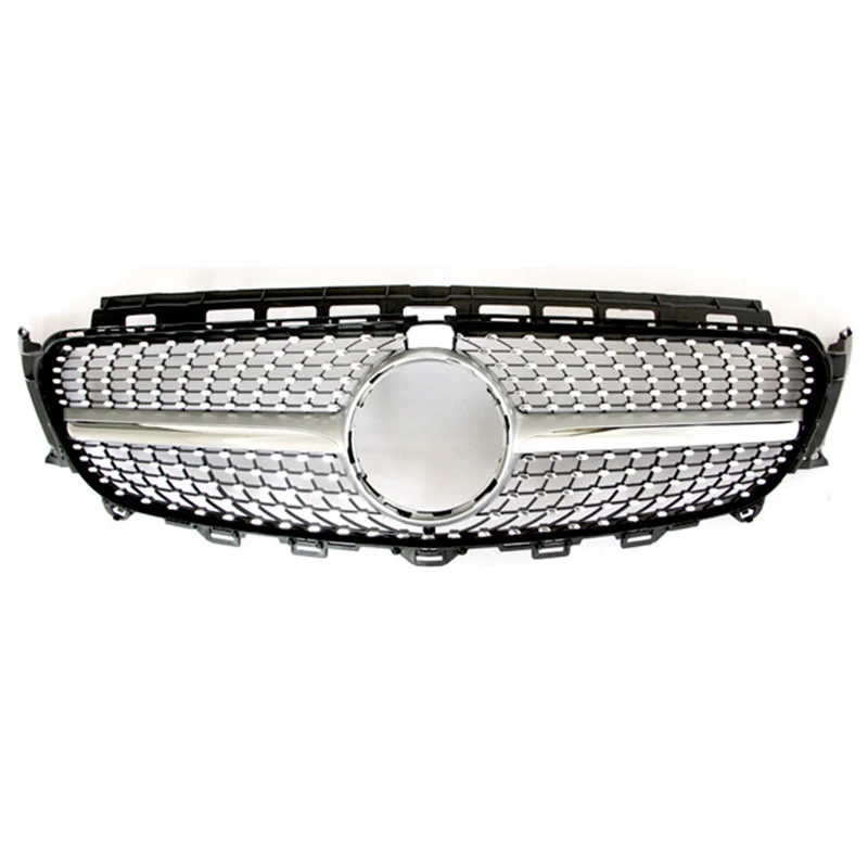 

For Mercedes Benz E Class W213 2016-2021 Front Strips Grille Car Racing Grill Guard Auto Exterior Accessory Net Styling Cover