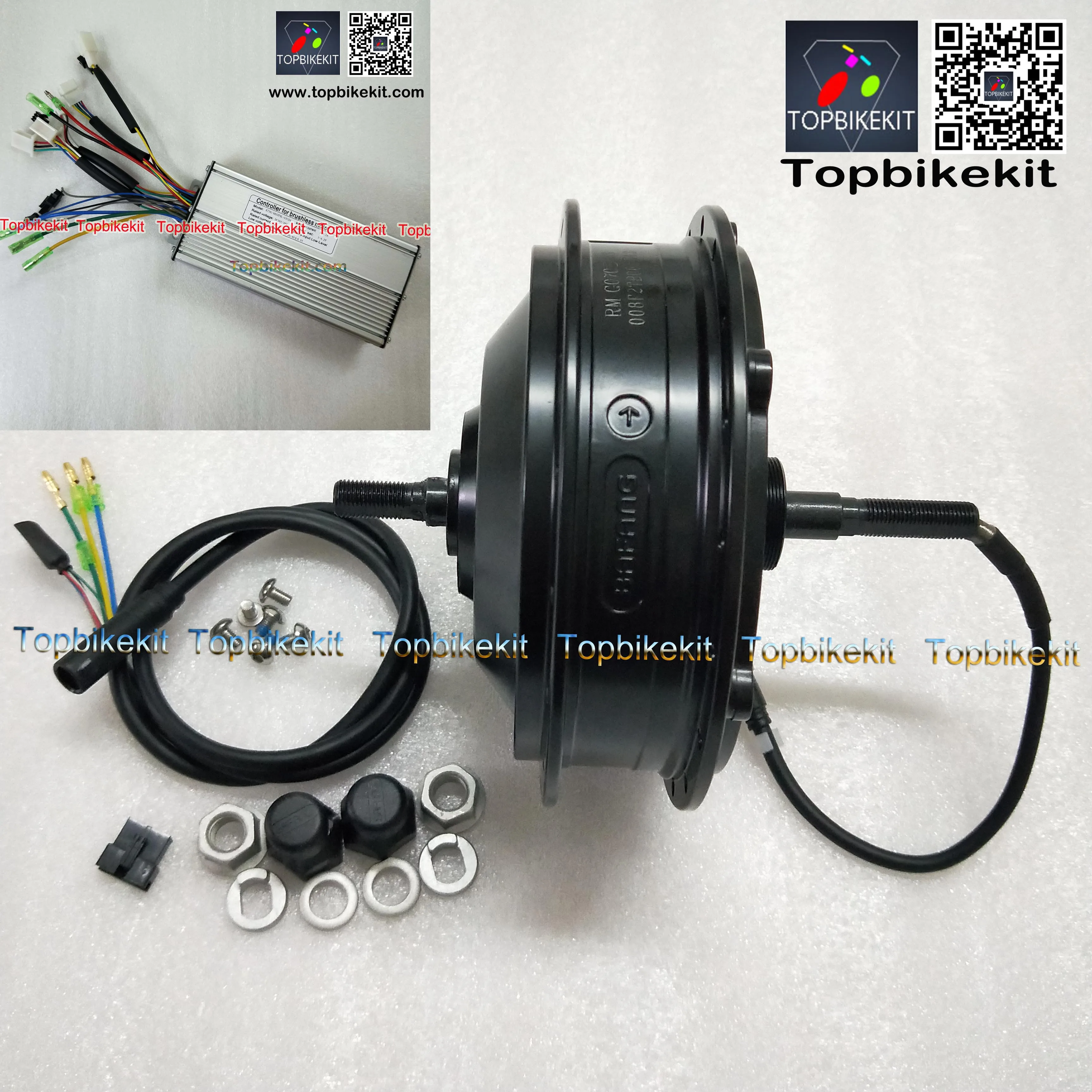 with T12S controller 8Fun Bafang BPM/BPM2 48V500W задний мотор эпицентра двигателя ebike DIY бесщеточный мотор с KT 48V500W 30A контроллер - Цвет: with T12S controller