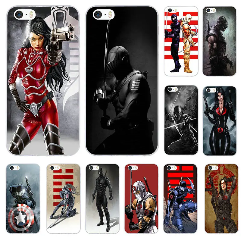GI Joe Female Ninja Мягкие силиконовые чехлы для мобильных телефонов из ТПУ iPhone X XR XS 11 Pro Max