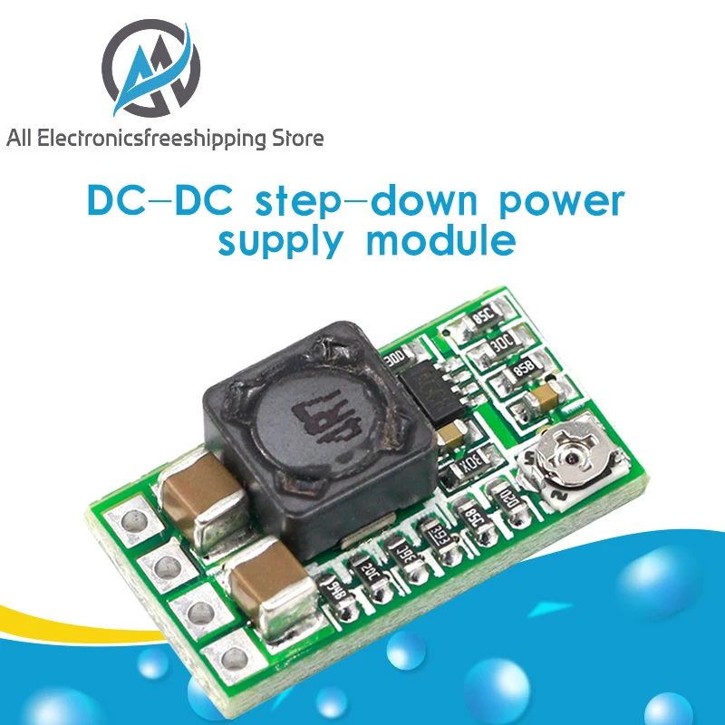 Ультрамаленький понижающий блок питания для ноутбука Регулируемый